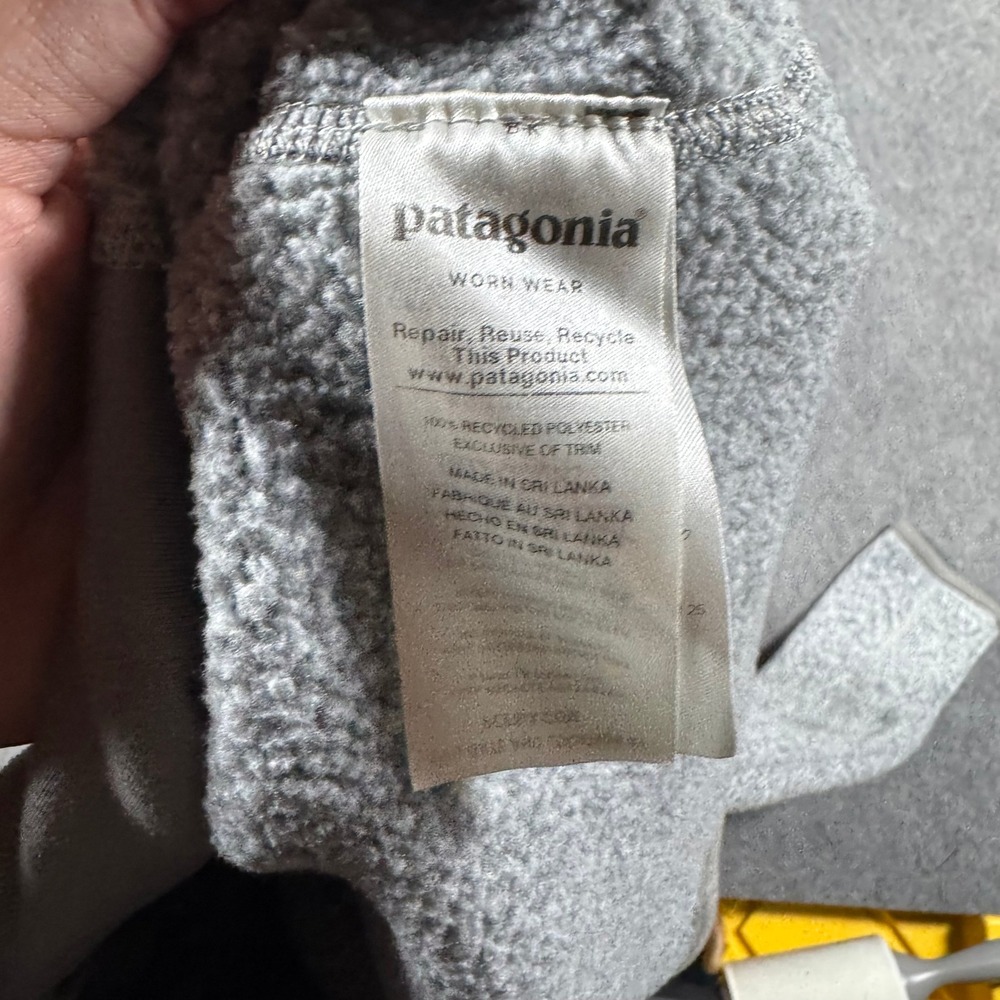 Patagonia Better Sweater Jacket Womens Small Grey Full Zip Fleece 25543 Outdoors - Picture 6 of 10